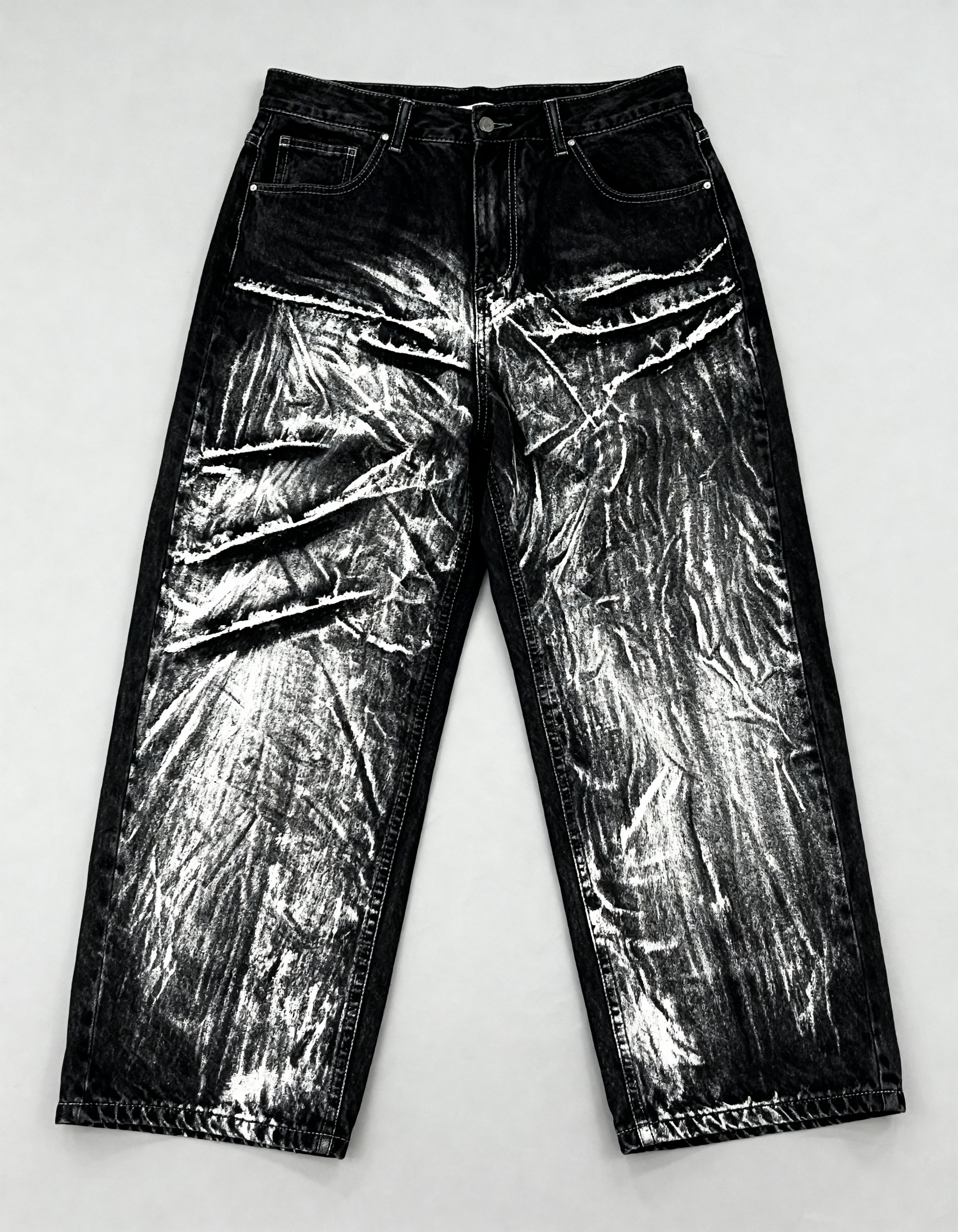 Frost Clash Baggy Denim